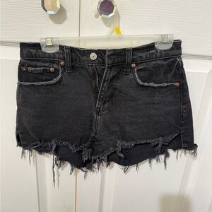 Abercrombie & Fitch Curve Love Denim Shorts Size: 26/2